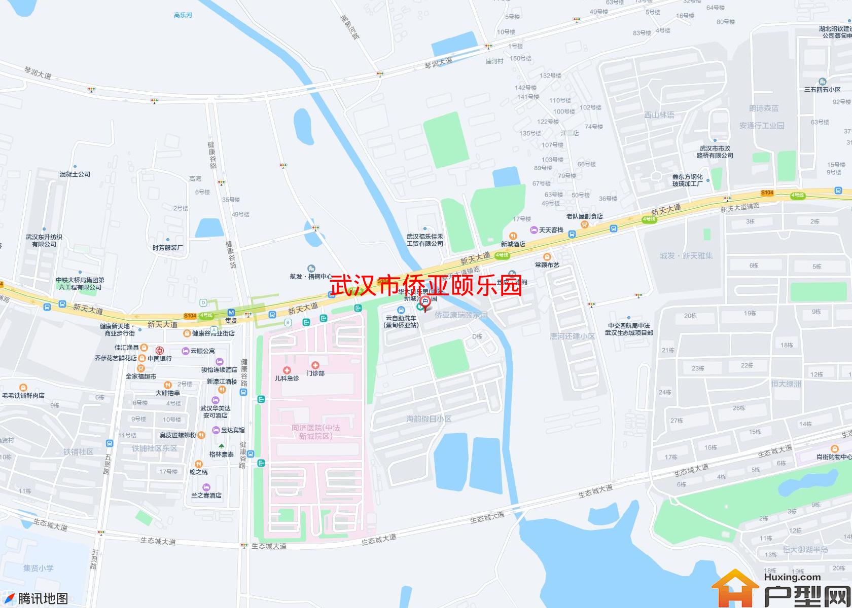 侨亚颐乐园小区 - 户型网