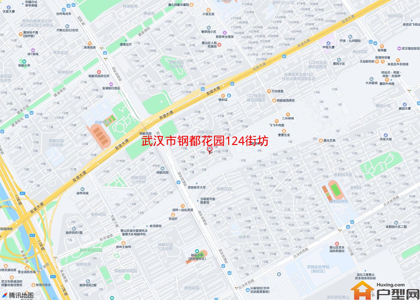 钢都花园124街坊小区 - 户型网 钢都花园124街坊小区 - 户型网
