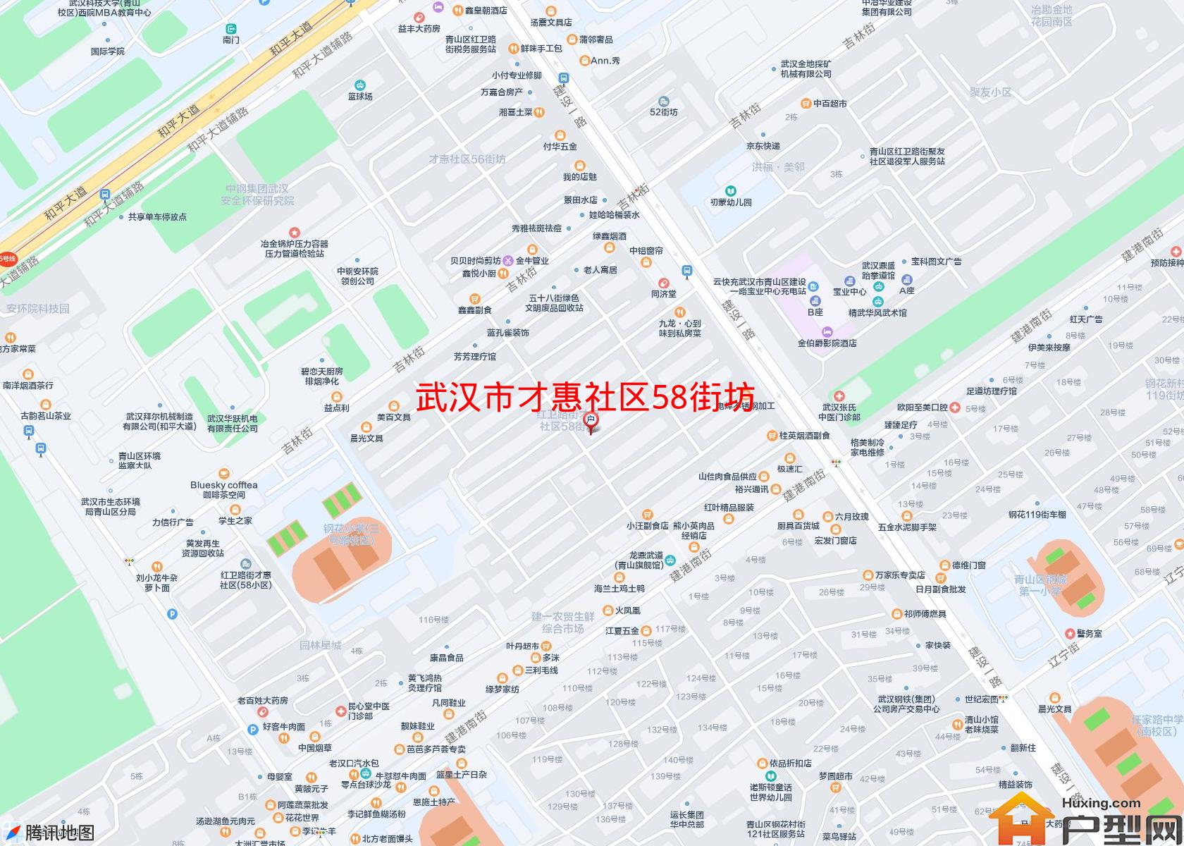 才惠社区58街坊小区 - 户型网
