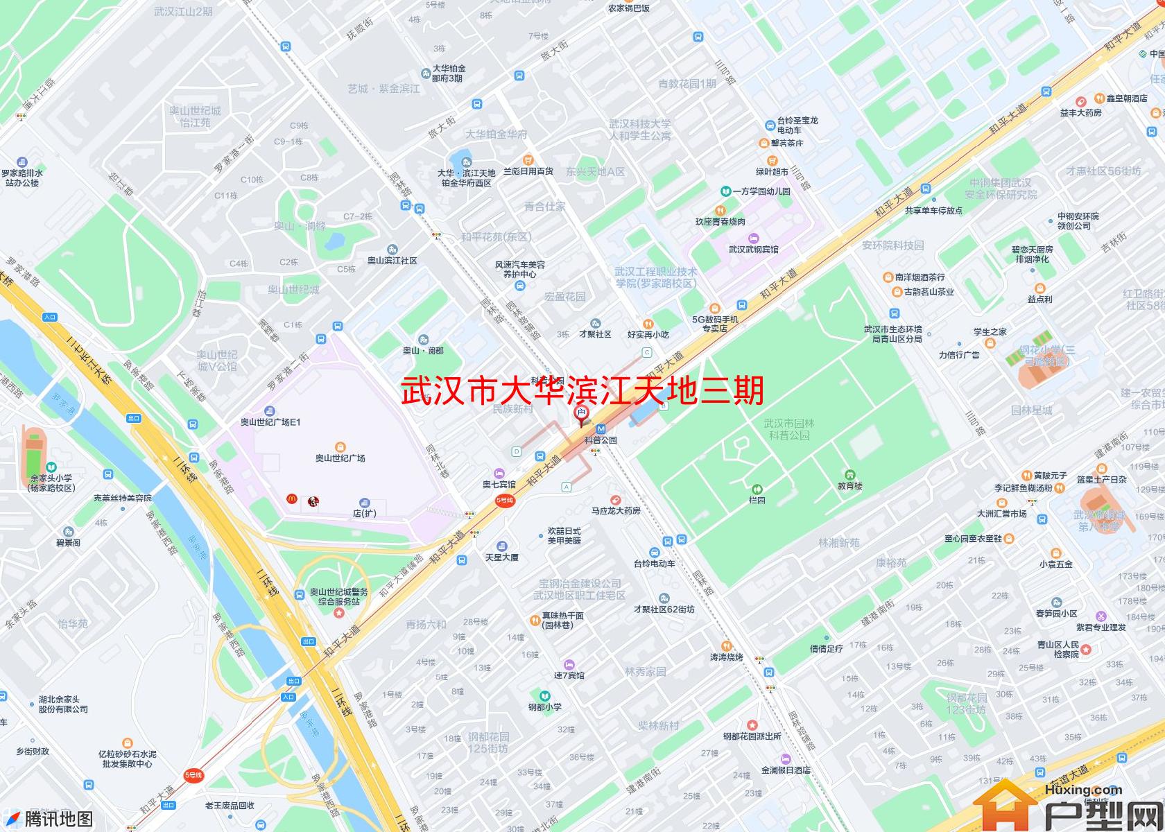 大华滨江天地三期小区 - 户型网