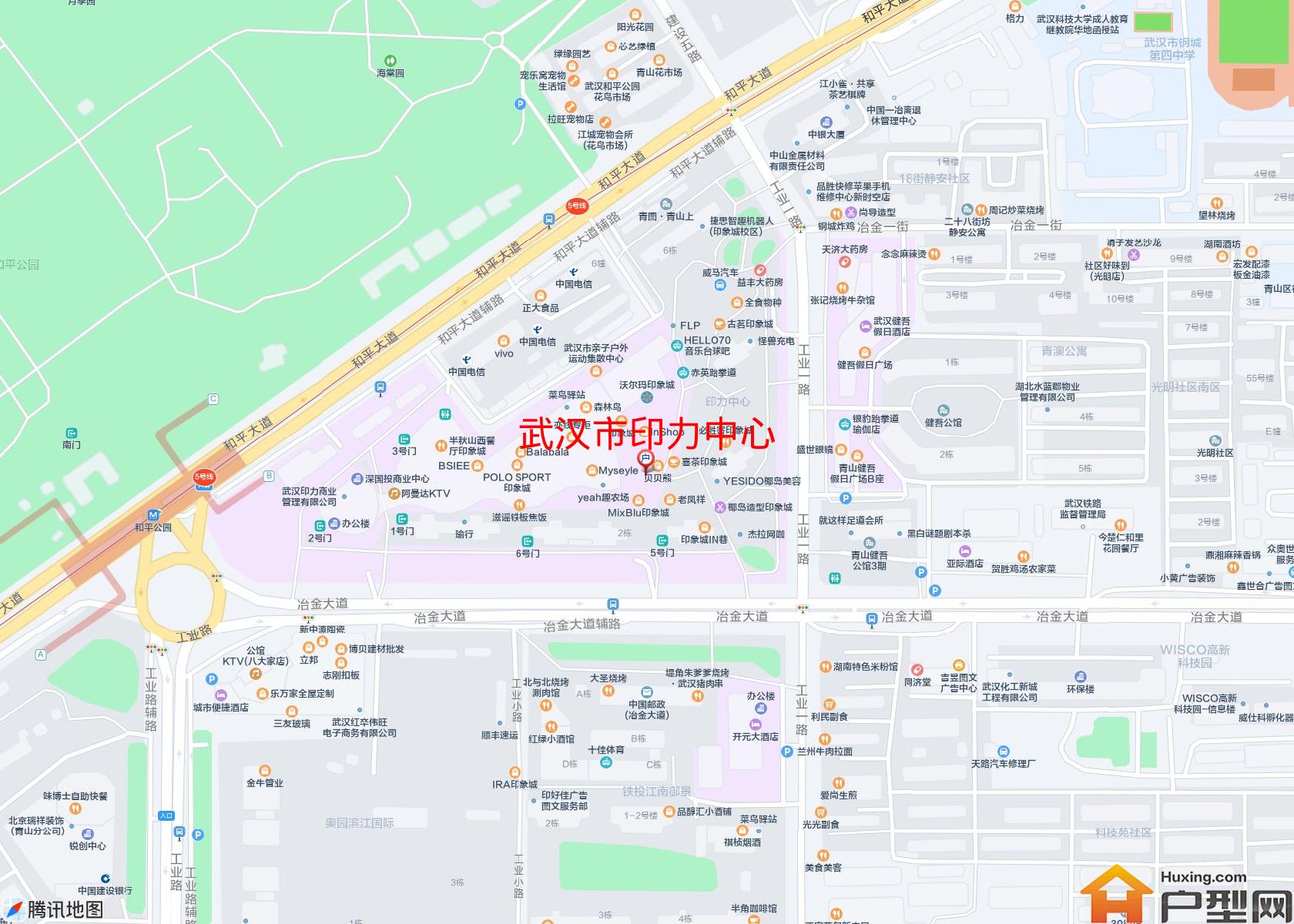 印力中心小区 - 户型网