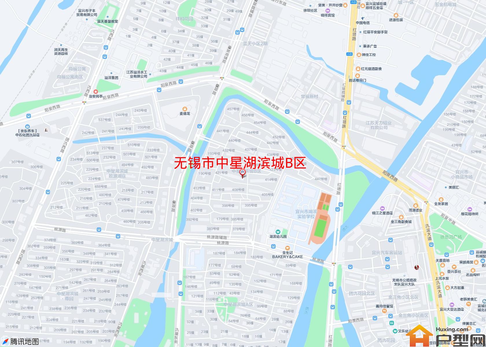 中星湖滨城B区小区 - 户型网