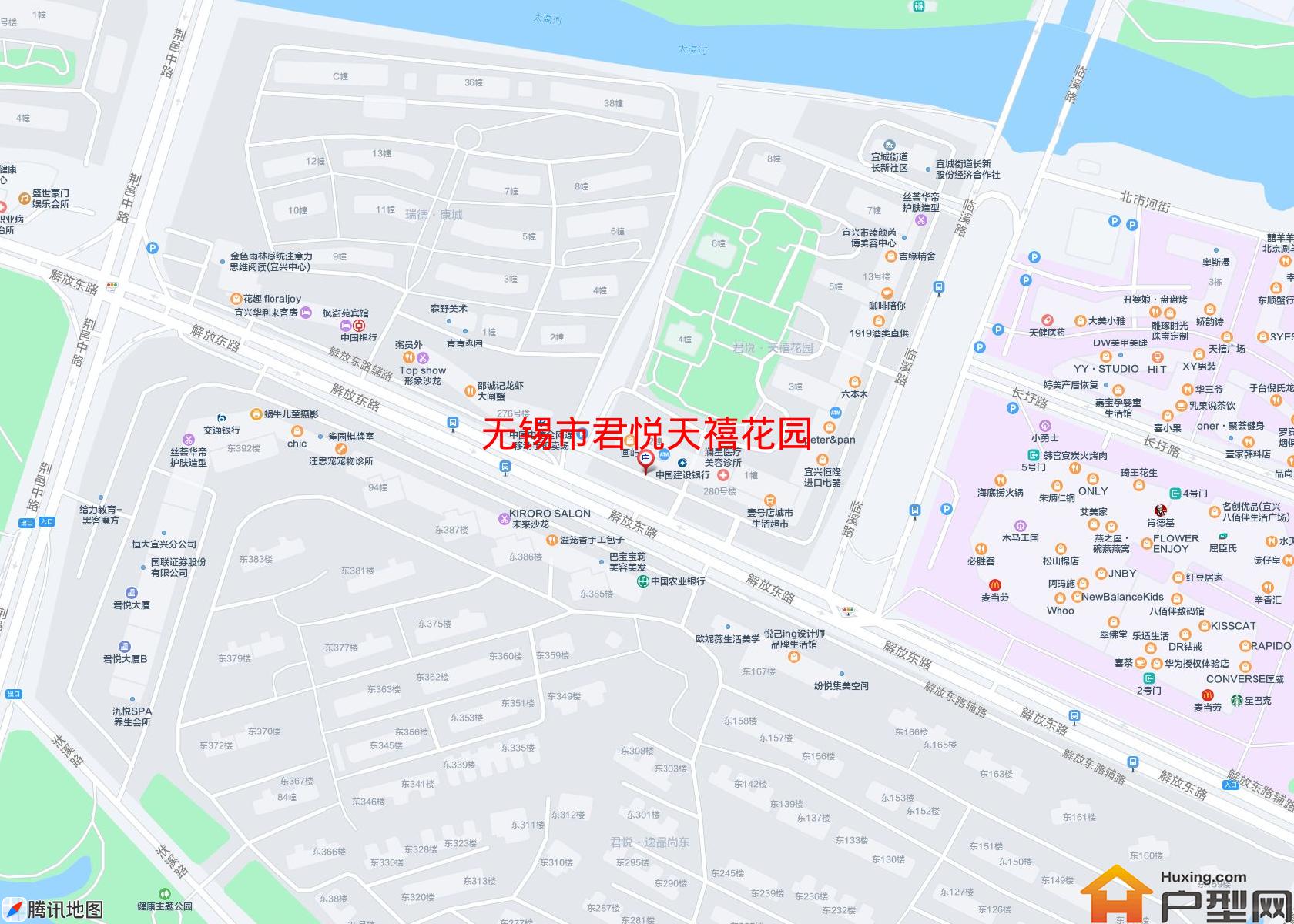 君悦天禧花园小区 - 户型网