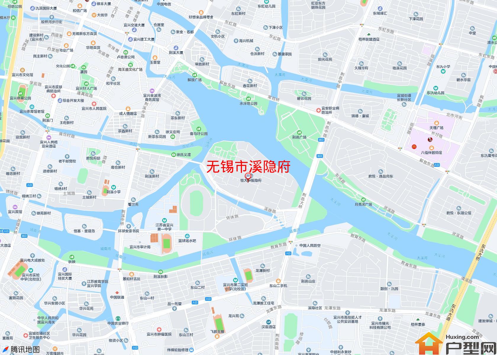 溪隐府小区 - 户型网