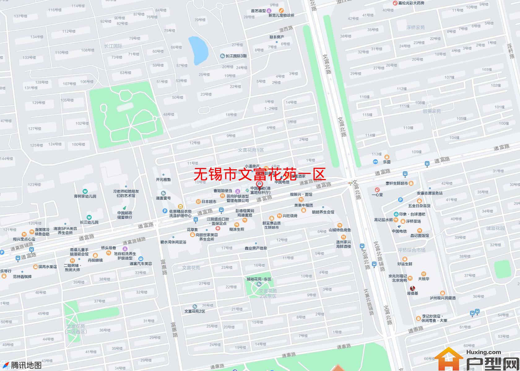 文富花苑一区小区 - 户型网