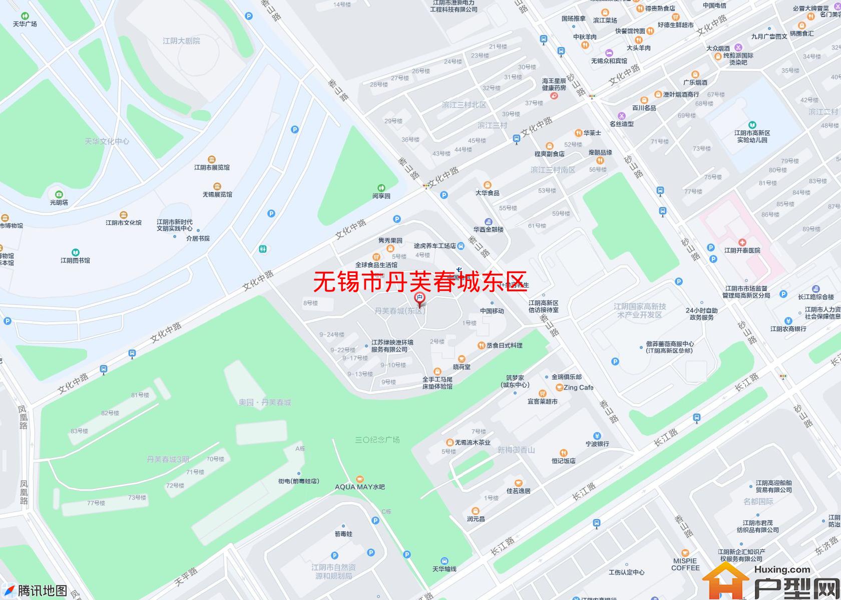 丹芙春城东区小区 - 户型网