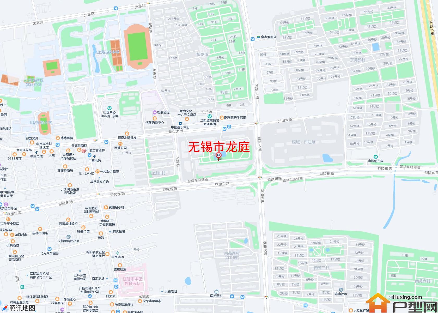 龙庭小区 - 户型网