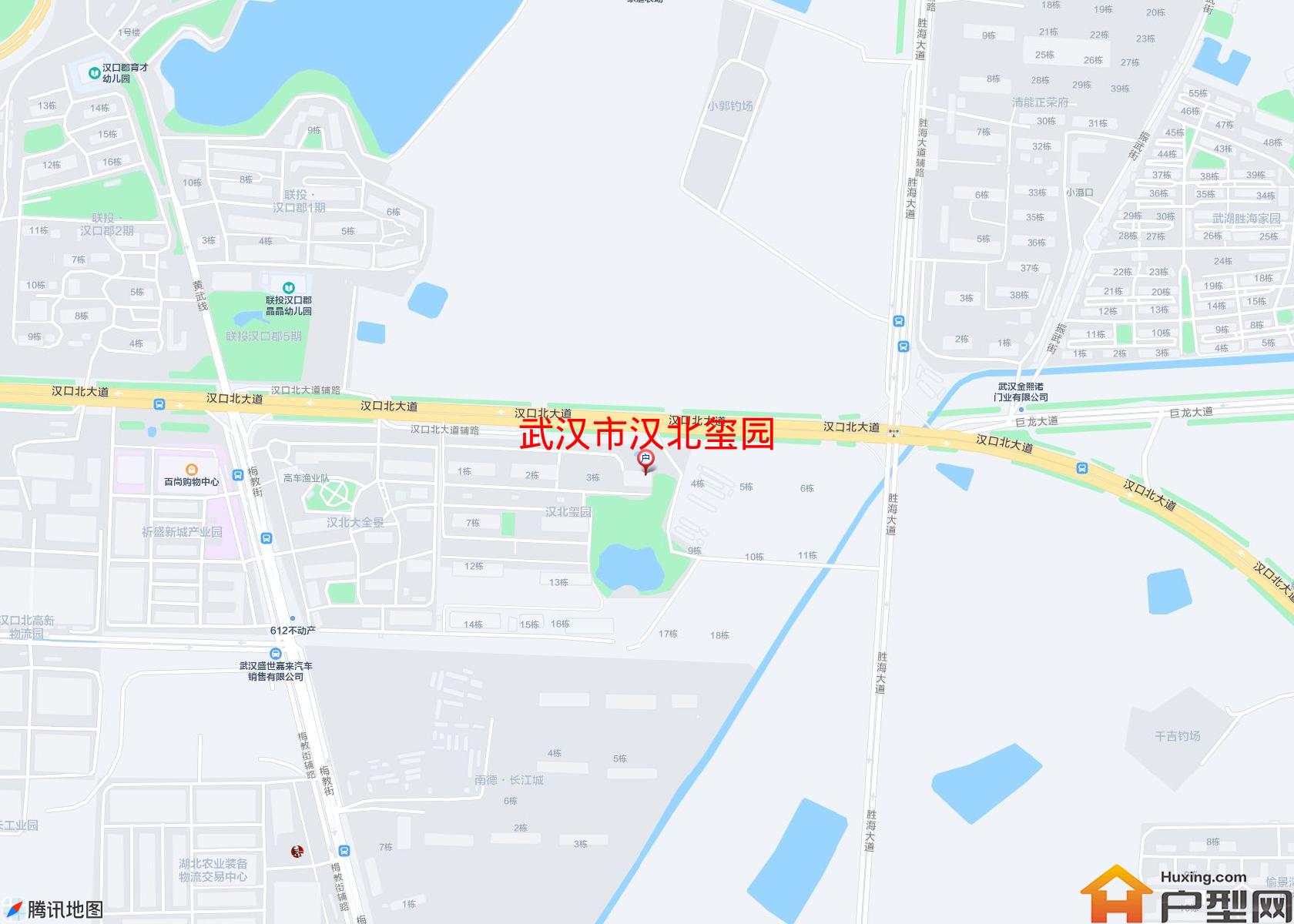 汉北玺园小区 - 户型网