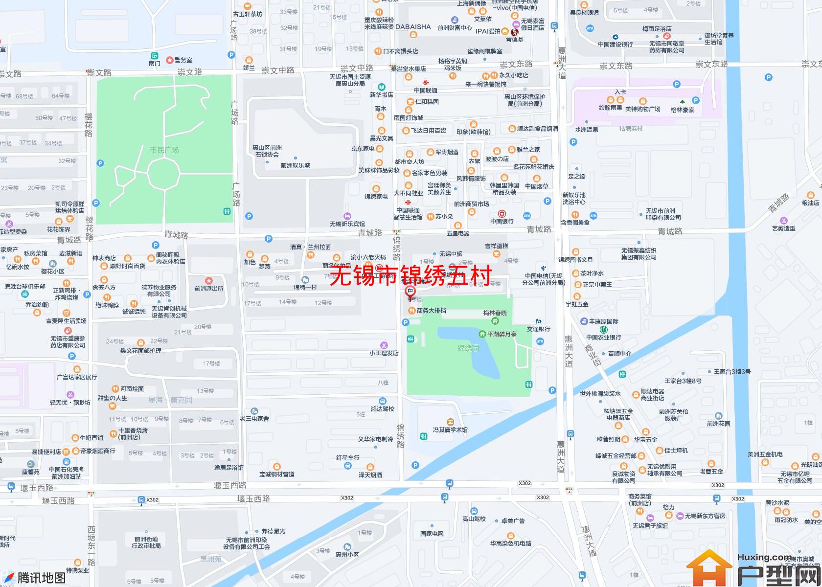 锦绣五村小区 - 户型网