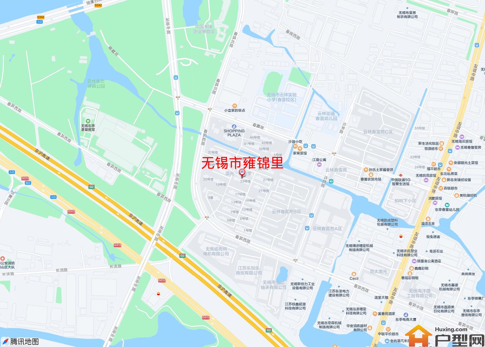 雍锦里小区 - 户型网