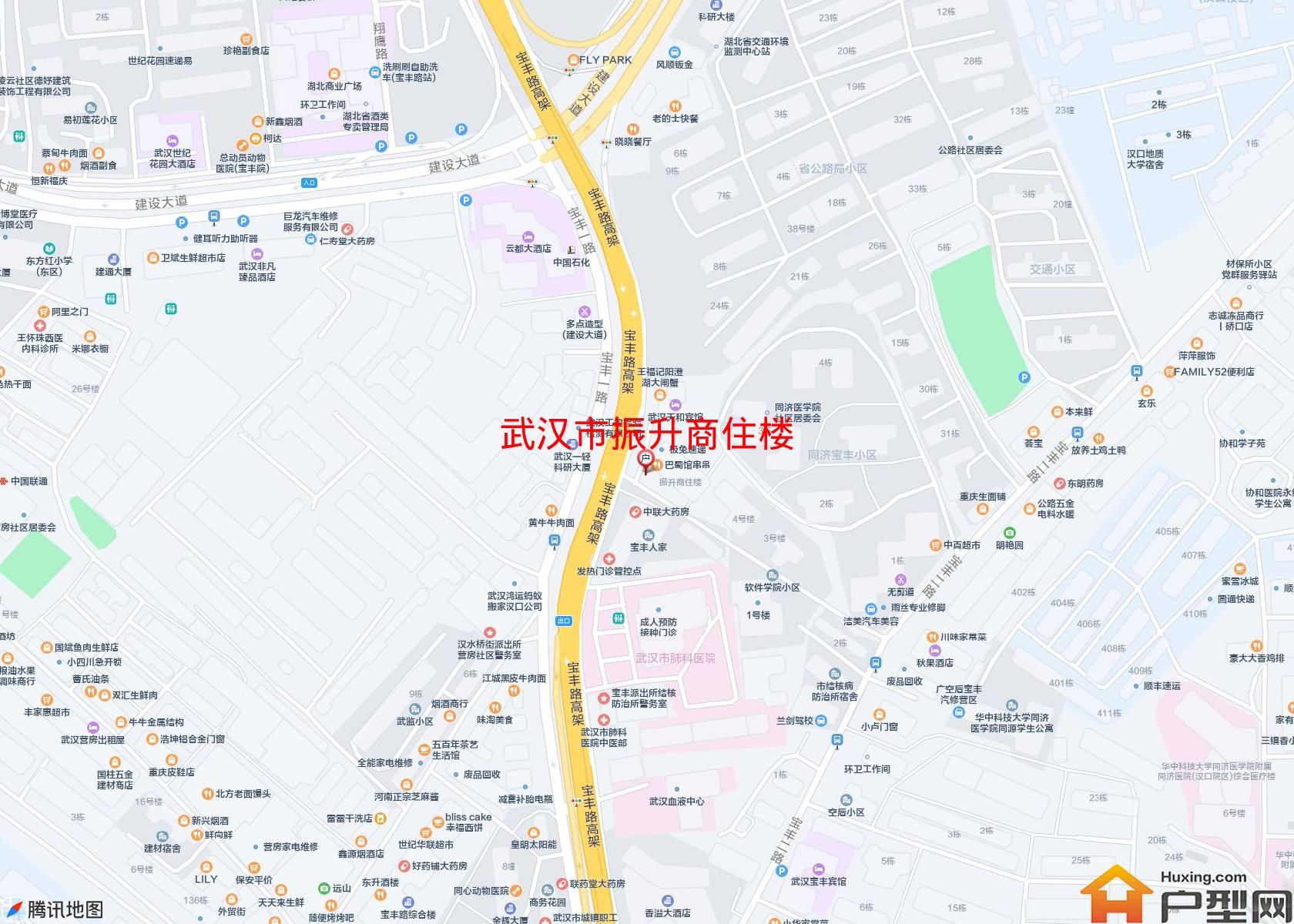 振升商住楼小区 - 户型网