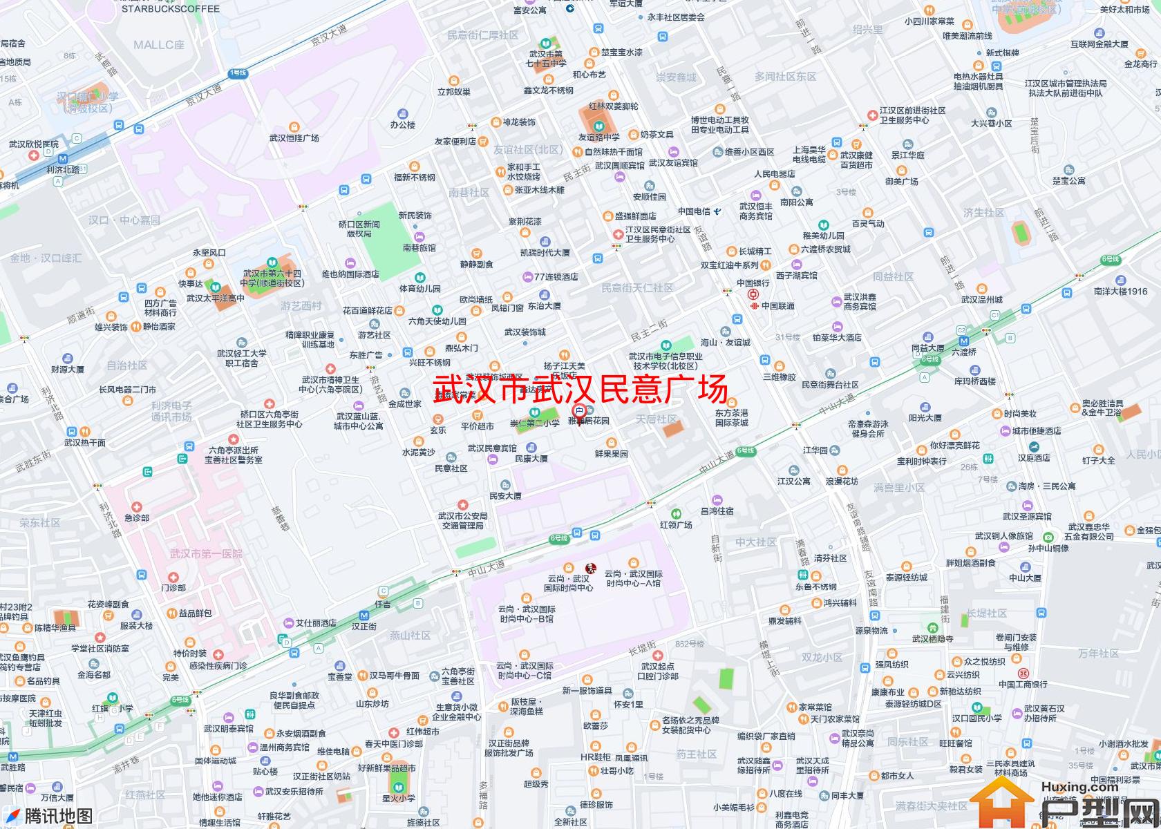 武汉民意广场小区 - 户型网