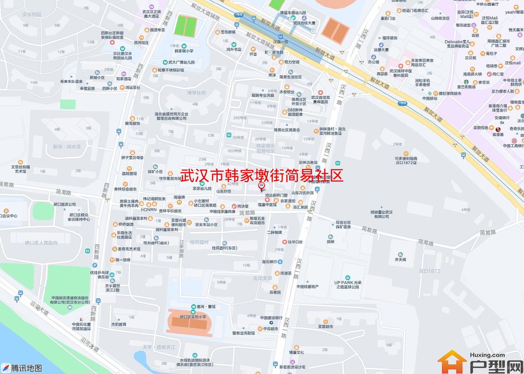 韩家墩街简易社区小区 - 户型网