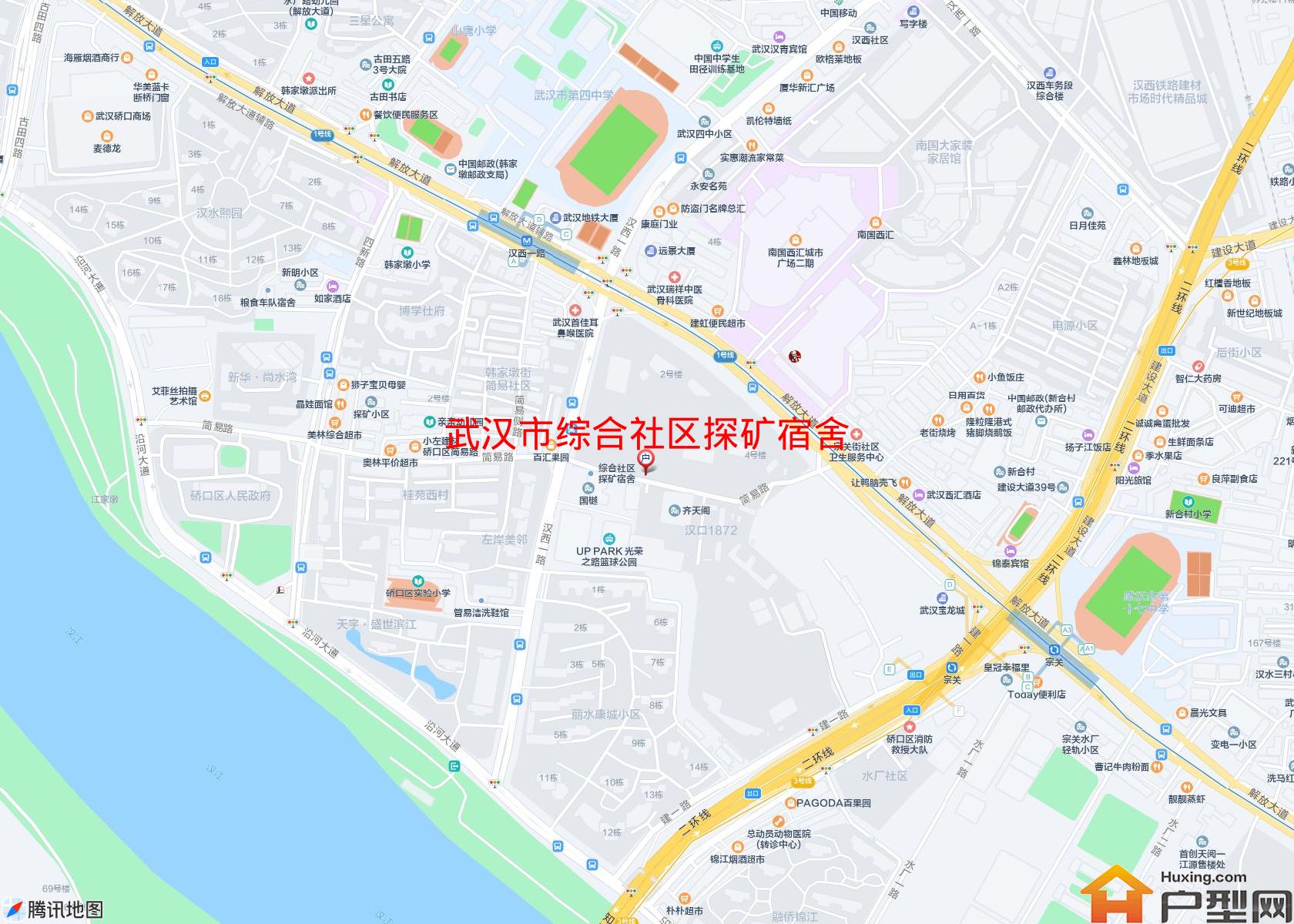 综合社区探矿宿舍小区 - 户型网