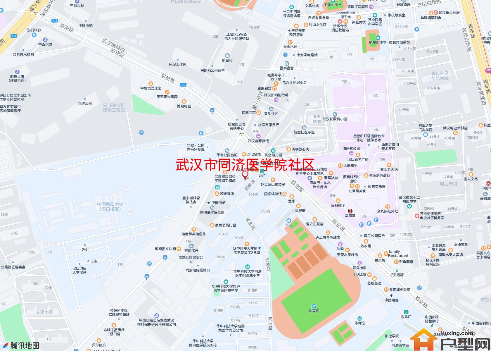 同济医学院社区小区 - 户型网