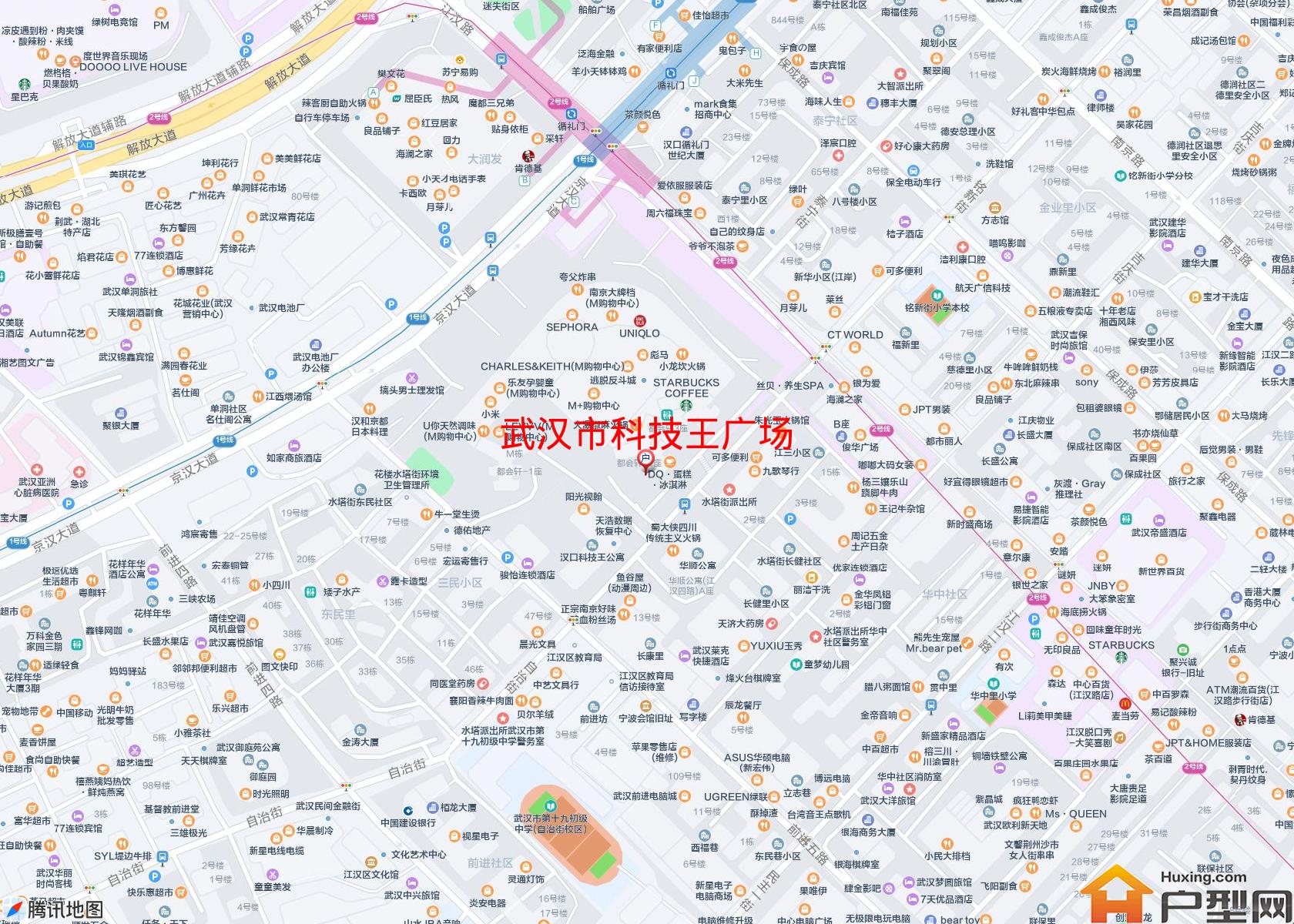 科技王广场小区 - 户型网
