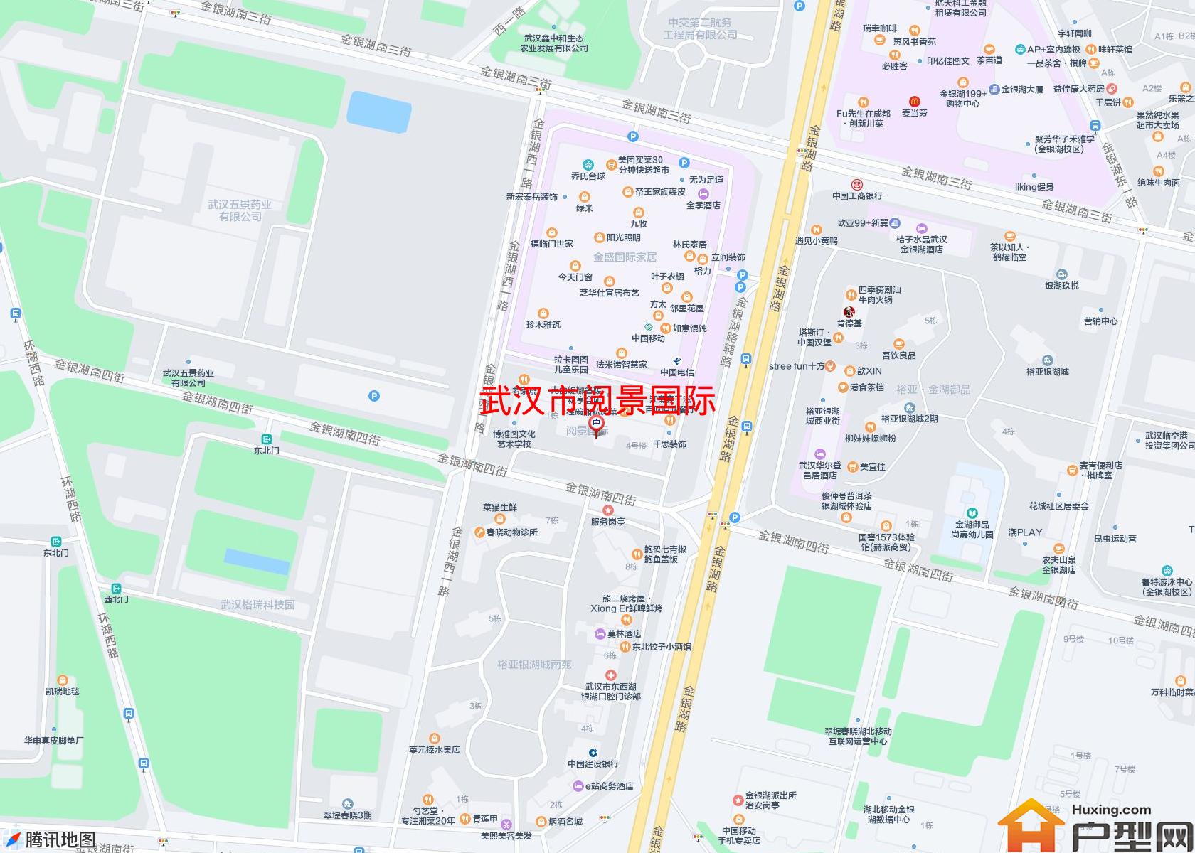 阅景国际小区 - 户型网