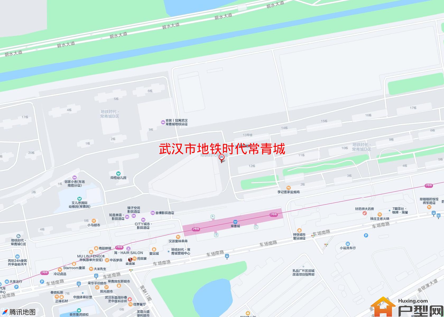 地铁时代常青城小区 - 户型网