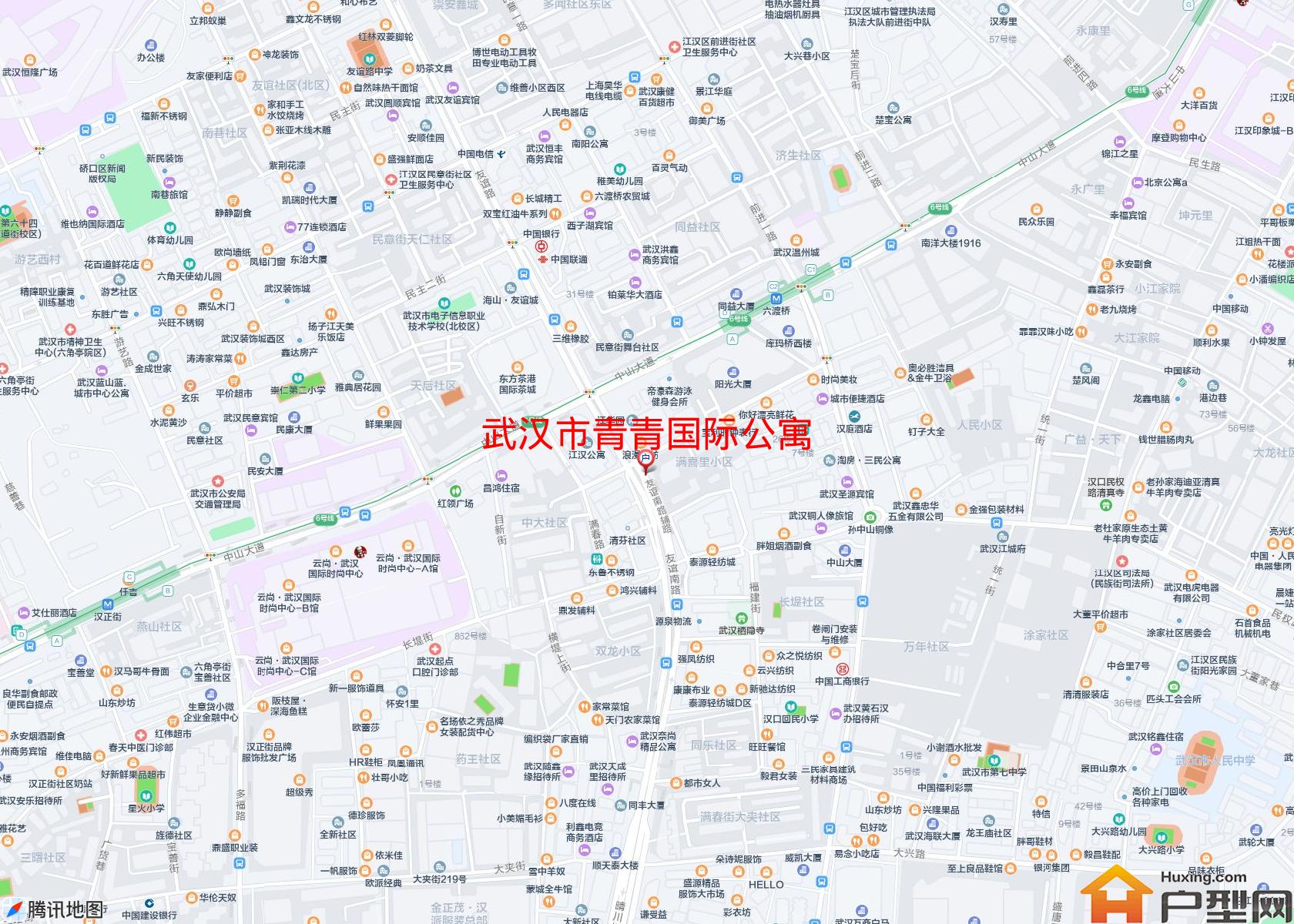 青青国际公寓小区 - 户型网