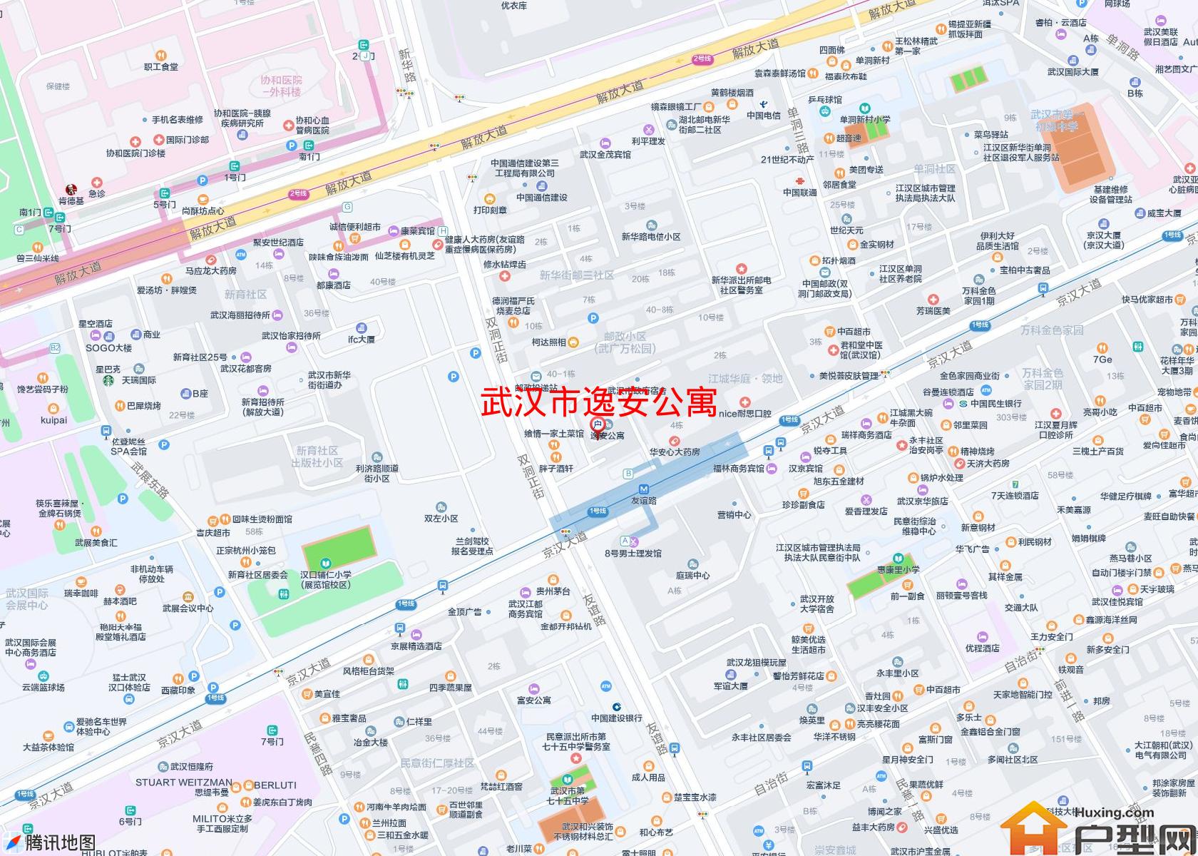 逸安公寓小区 - 户型网