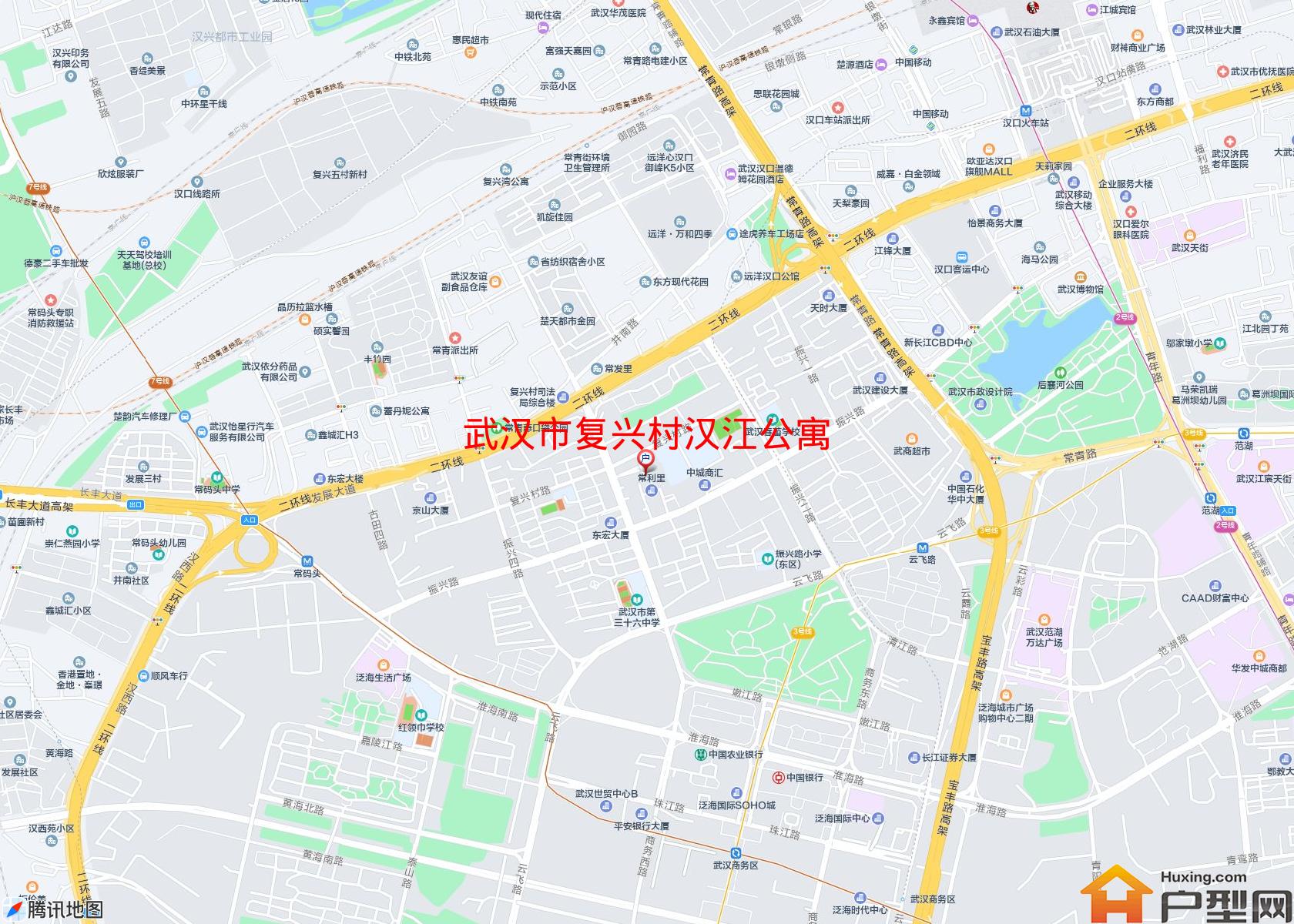 复兴村汉江公寓小区 - 户型网