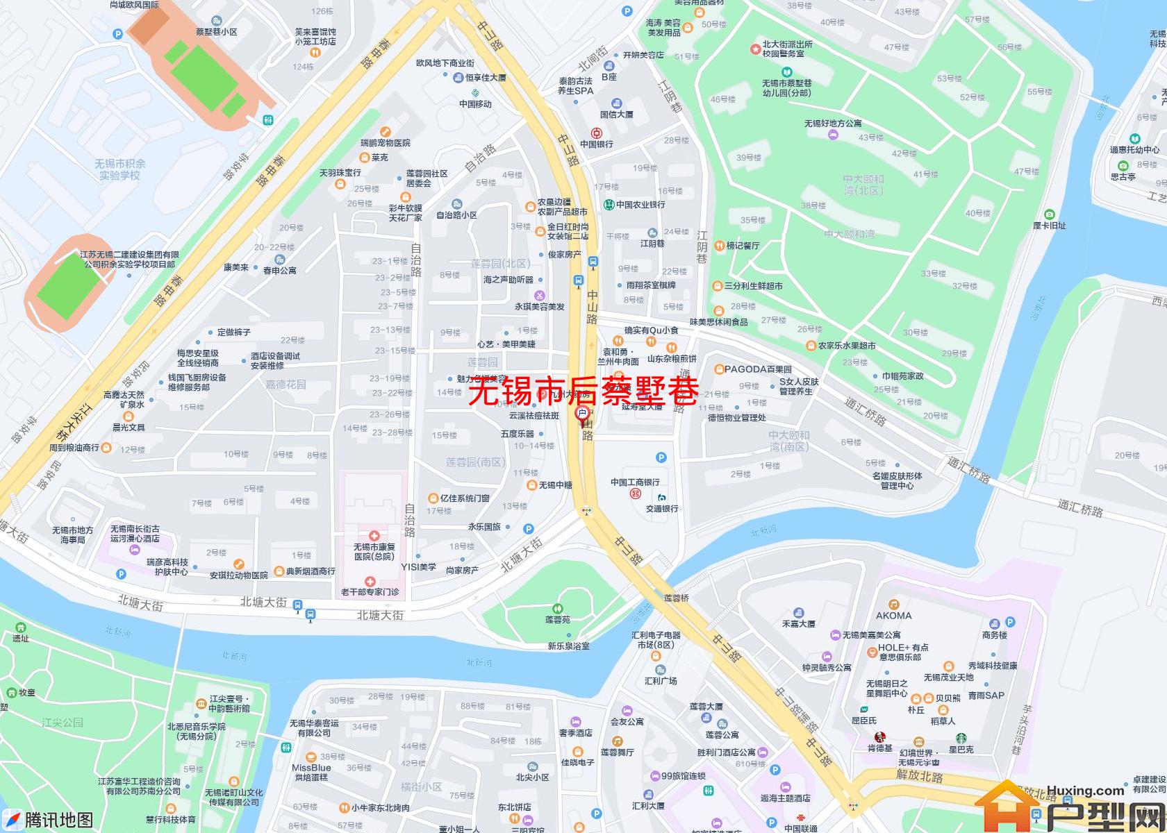 后蔡墅巷小区 - 户型网