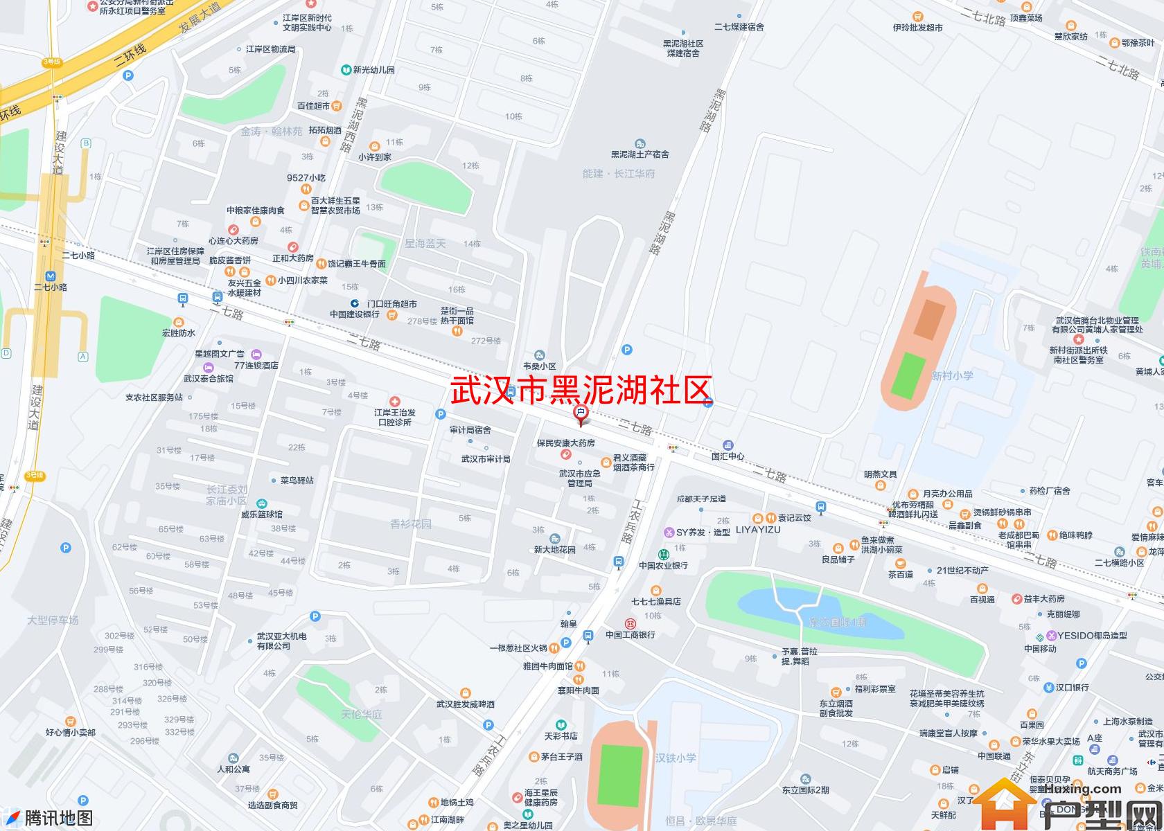 黑泥湖社区小区 - 户型网