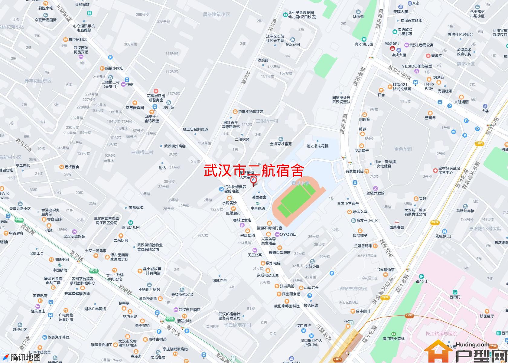 二航宿舍小区 - 户型网