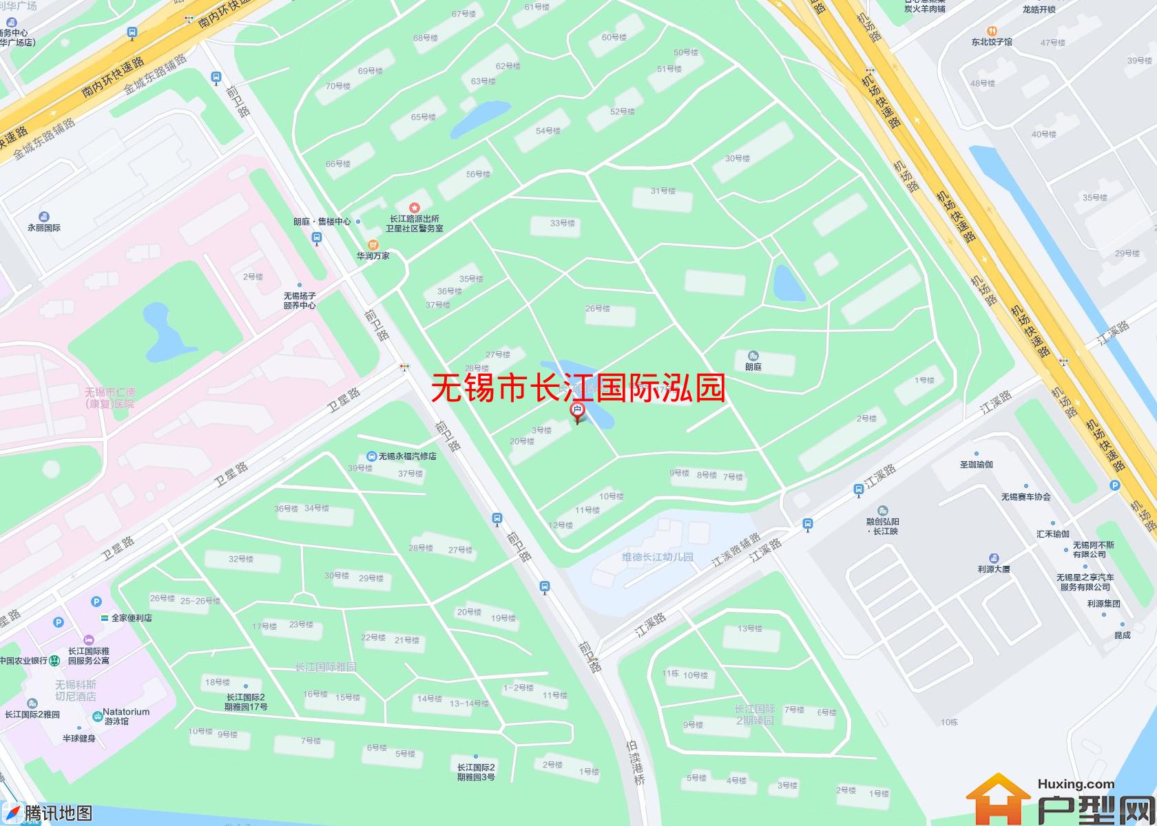 长江国际泓园小区 - 户型网