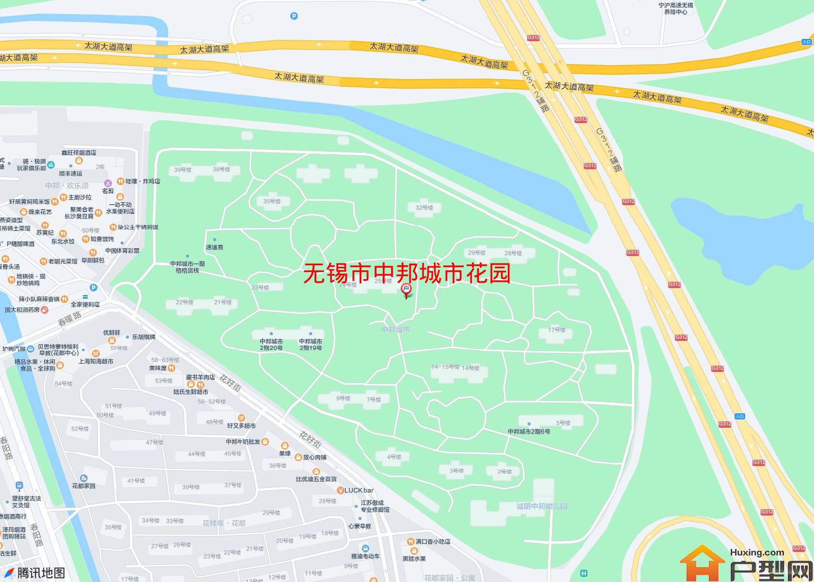 中邦城市花园小区 - 户型网