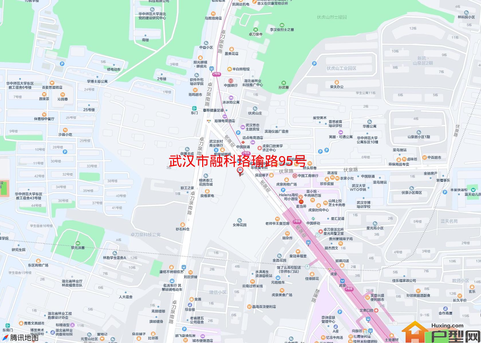 融科珞瑜路95号小区 - 户型网