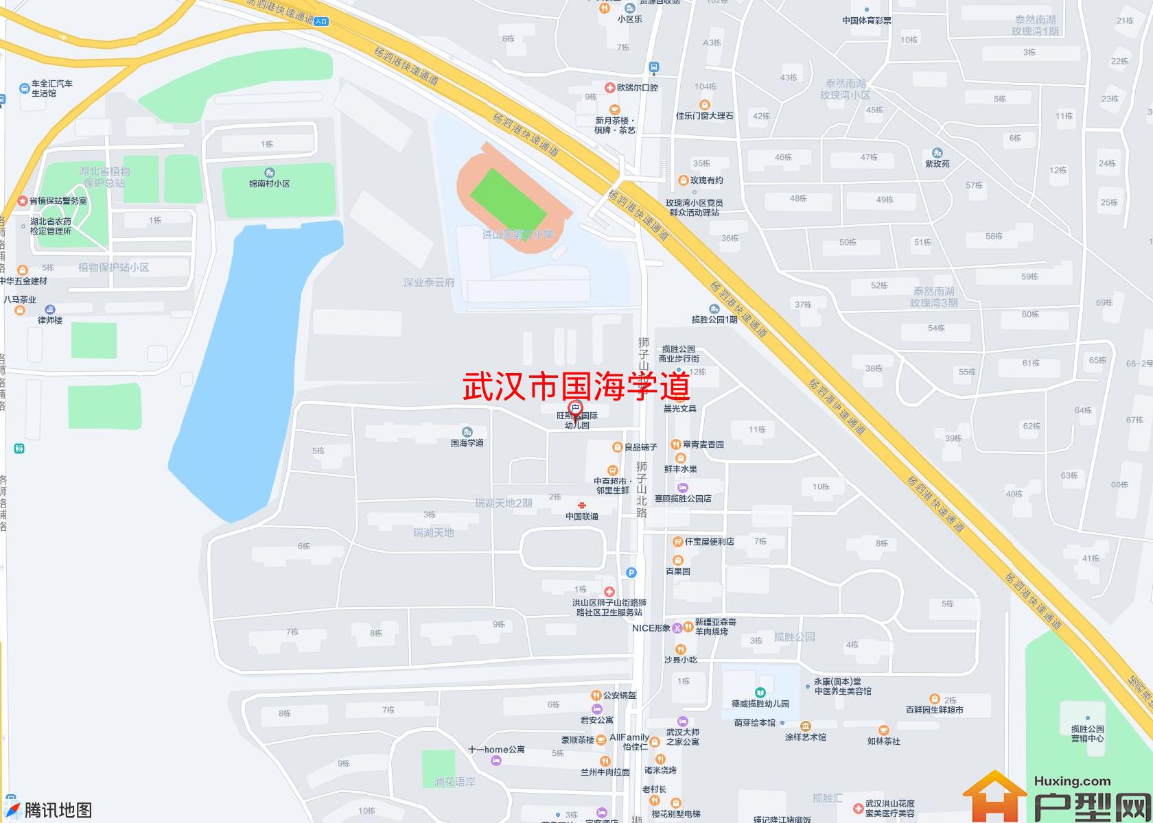 国海学道小区 - 户型网