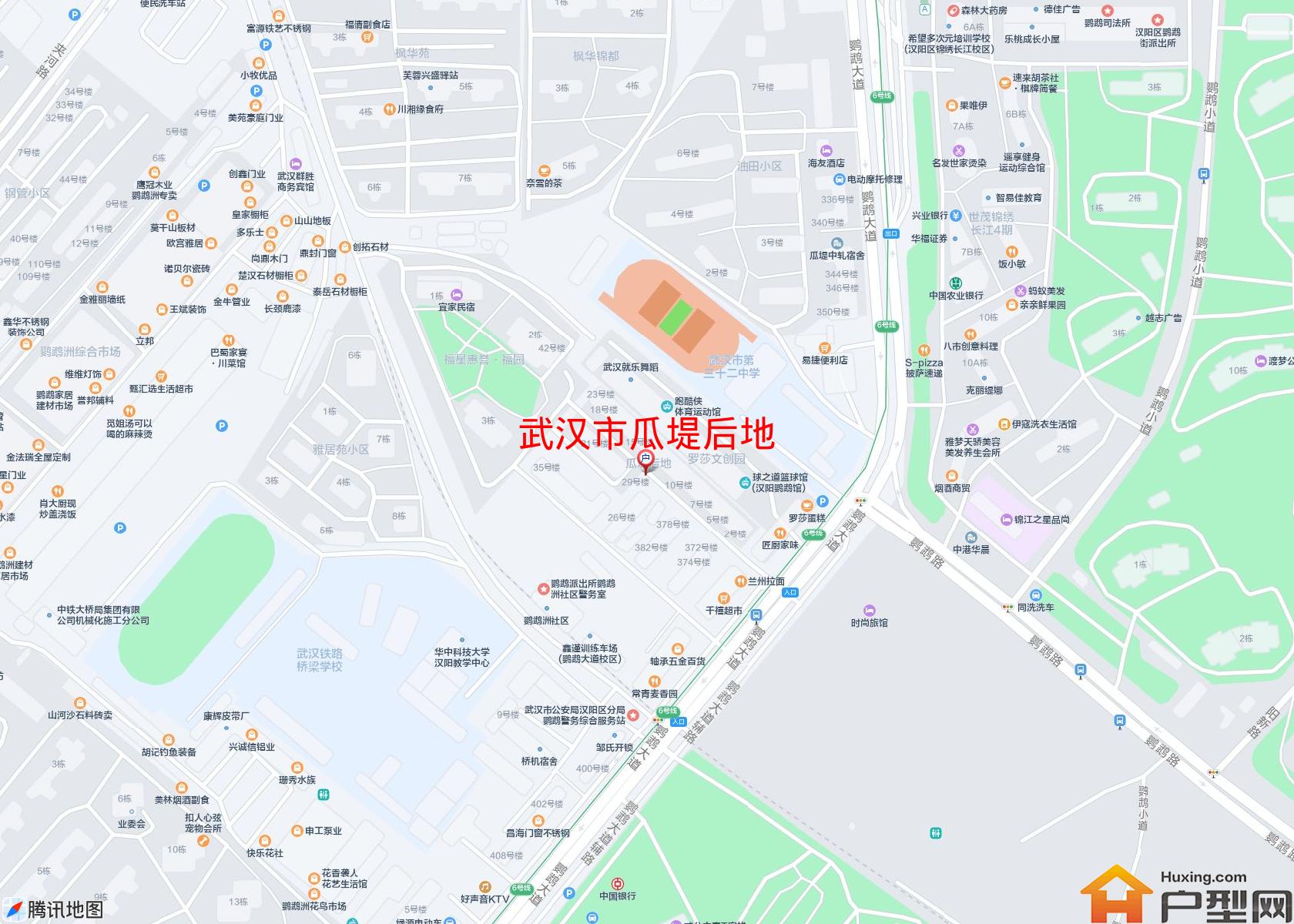 瓜堤后地小区 - 户型网