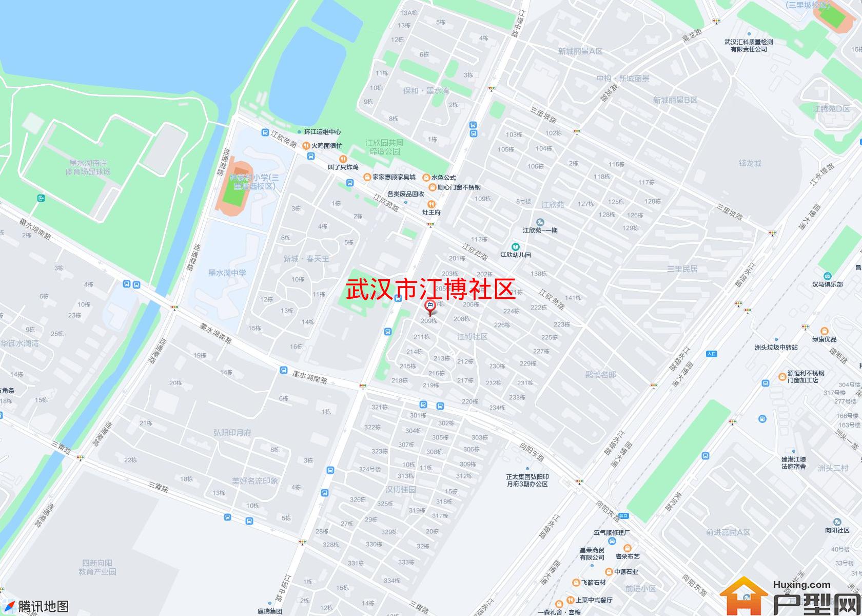 江博社区小区 - 户型网