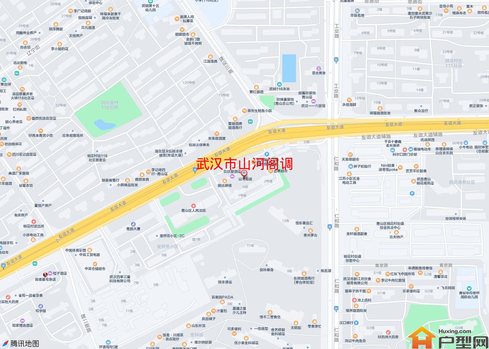 山河阁调小区 - 户型网