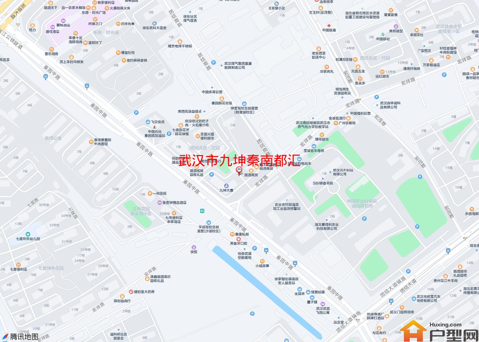 九坤秦南都汇小区 - 户型网