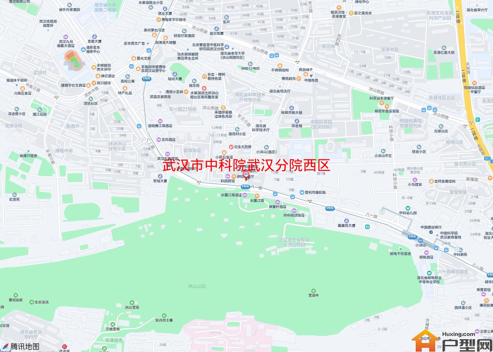 中科院武汉分院西区小区 - 户型网