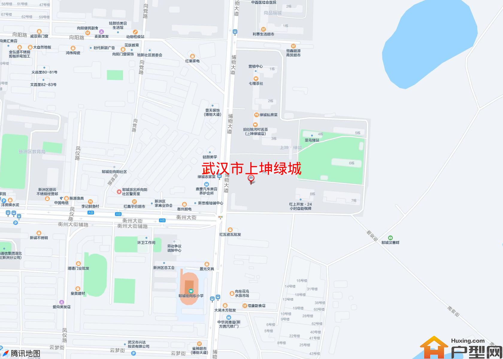 上坤绿城小区 - 户型网