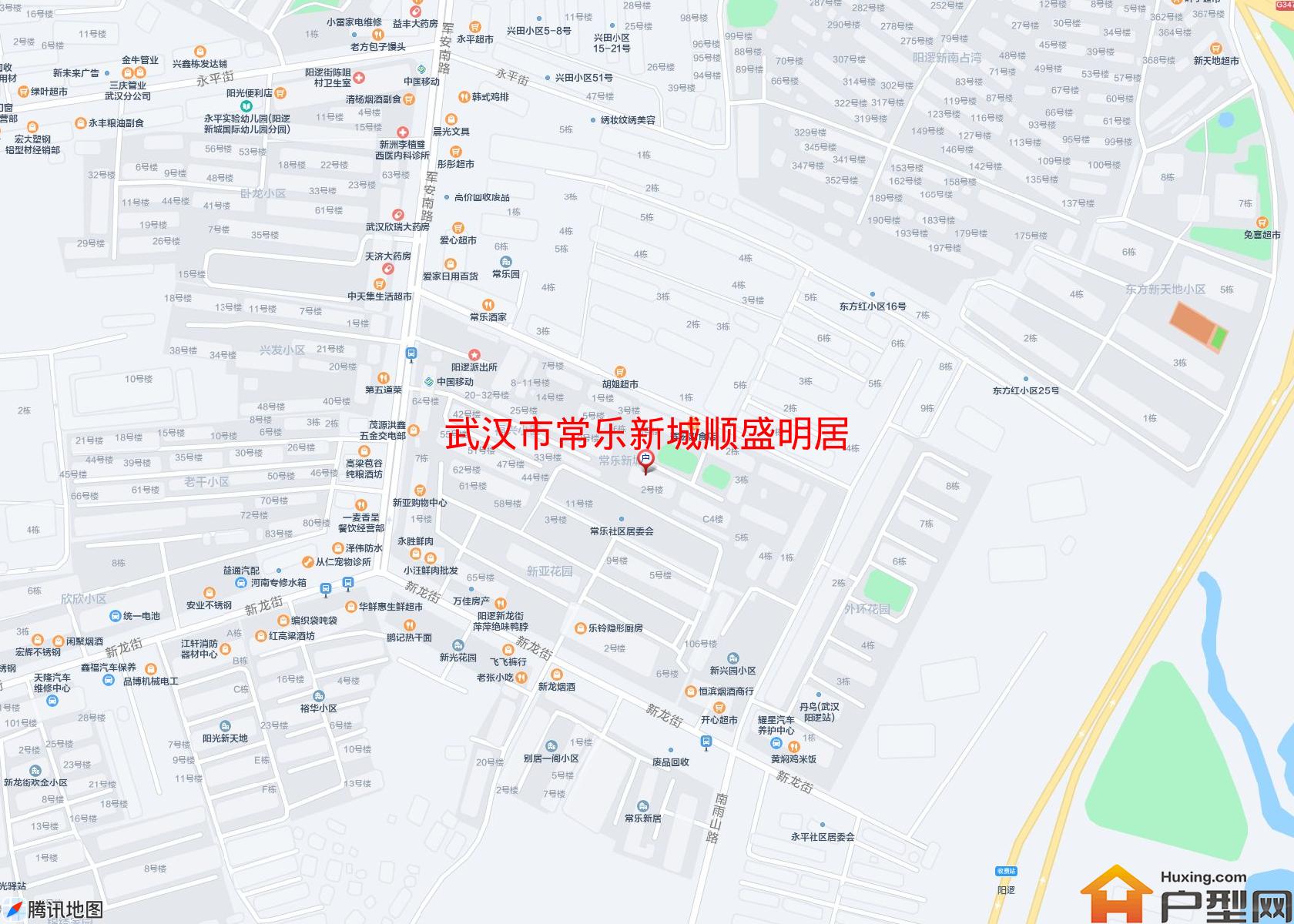 常乐新城顺盛明居小区 - 户型网