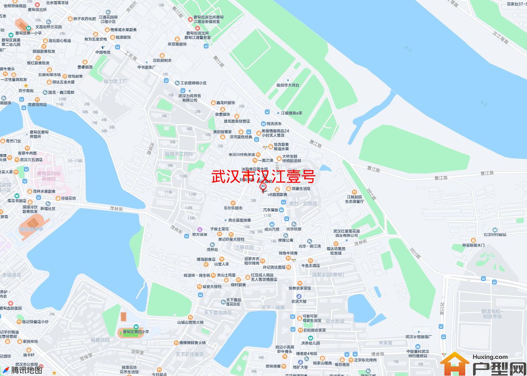 汉江壹号小区 - 户型网