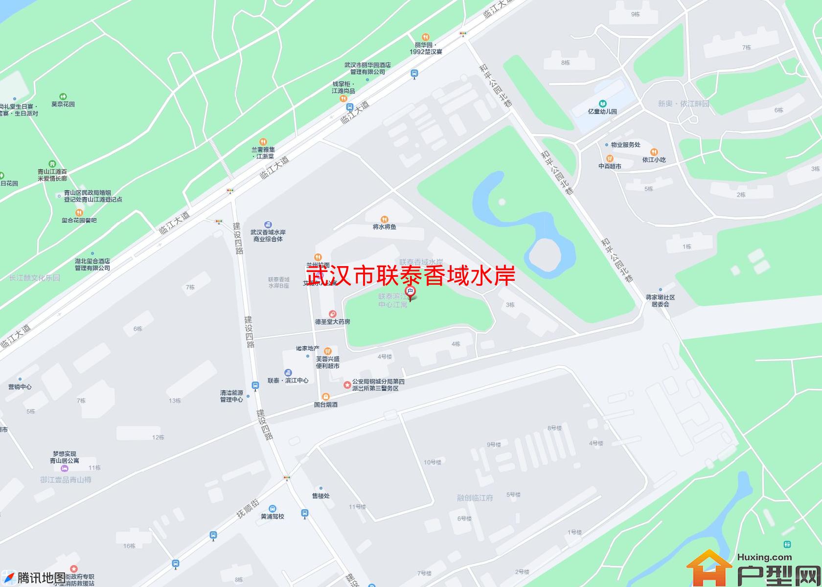 联泰香域水岸小区 - 户型网
