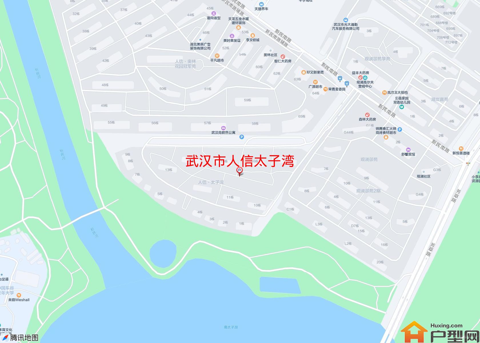 人信太子湾小区 - 户型网