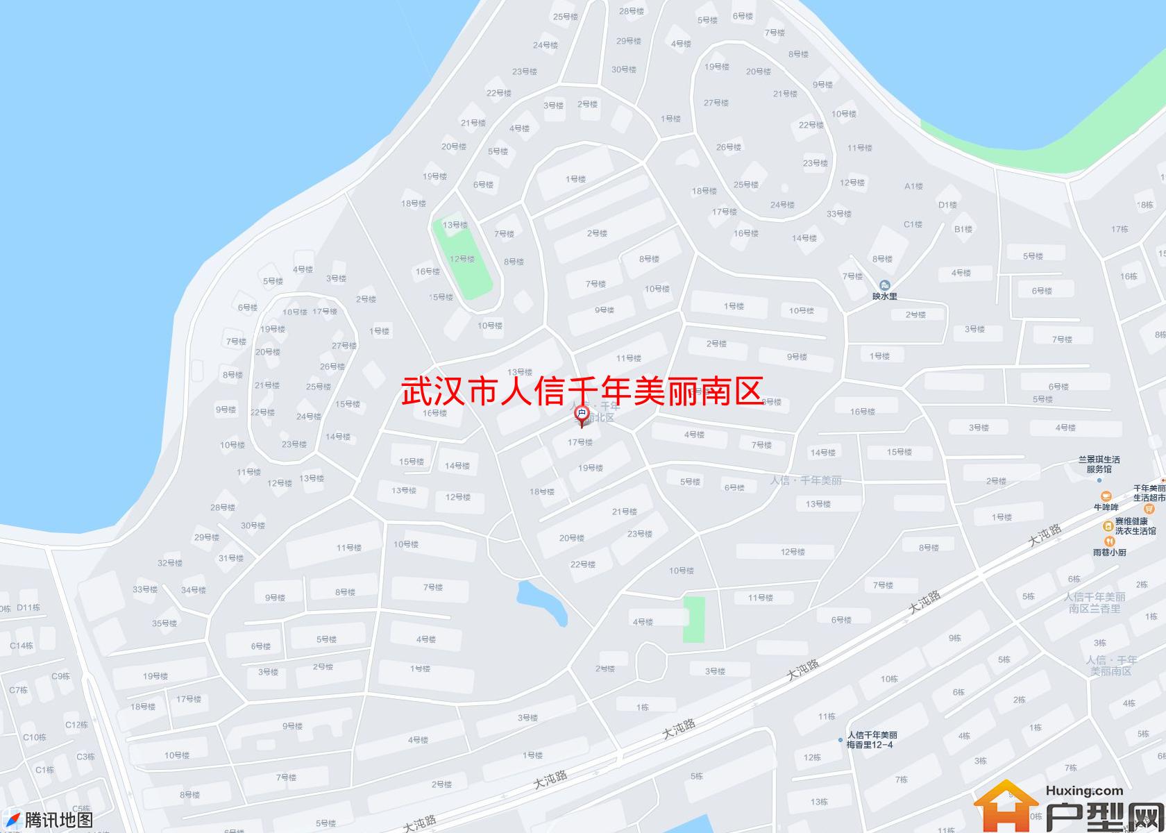 人信千年美丽南区小区 - 户型网