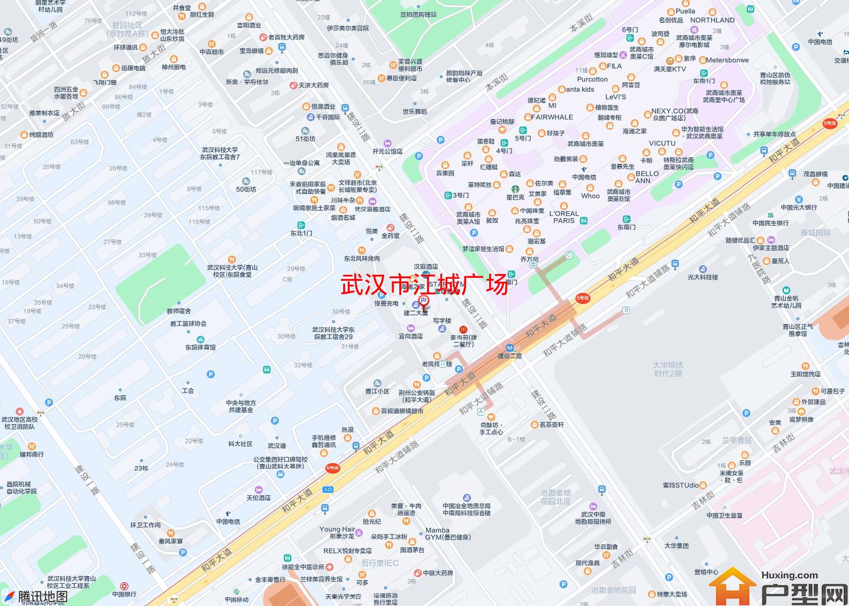 江城广场小区 - 户型网