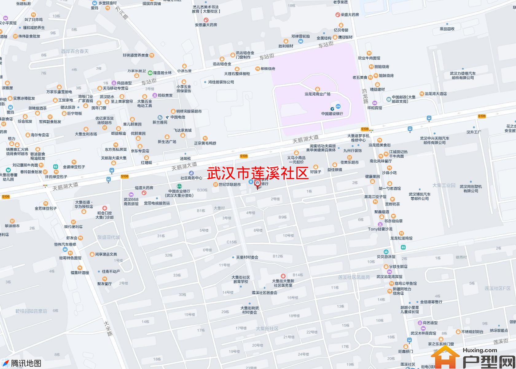 莲溪社区小区 - 户型网