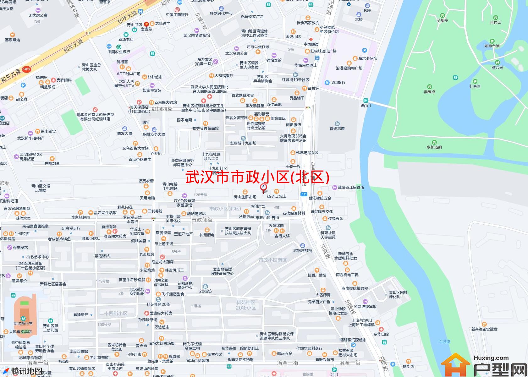 市政小区(北区)小区 - 户型网