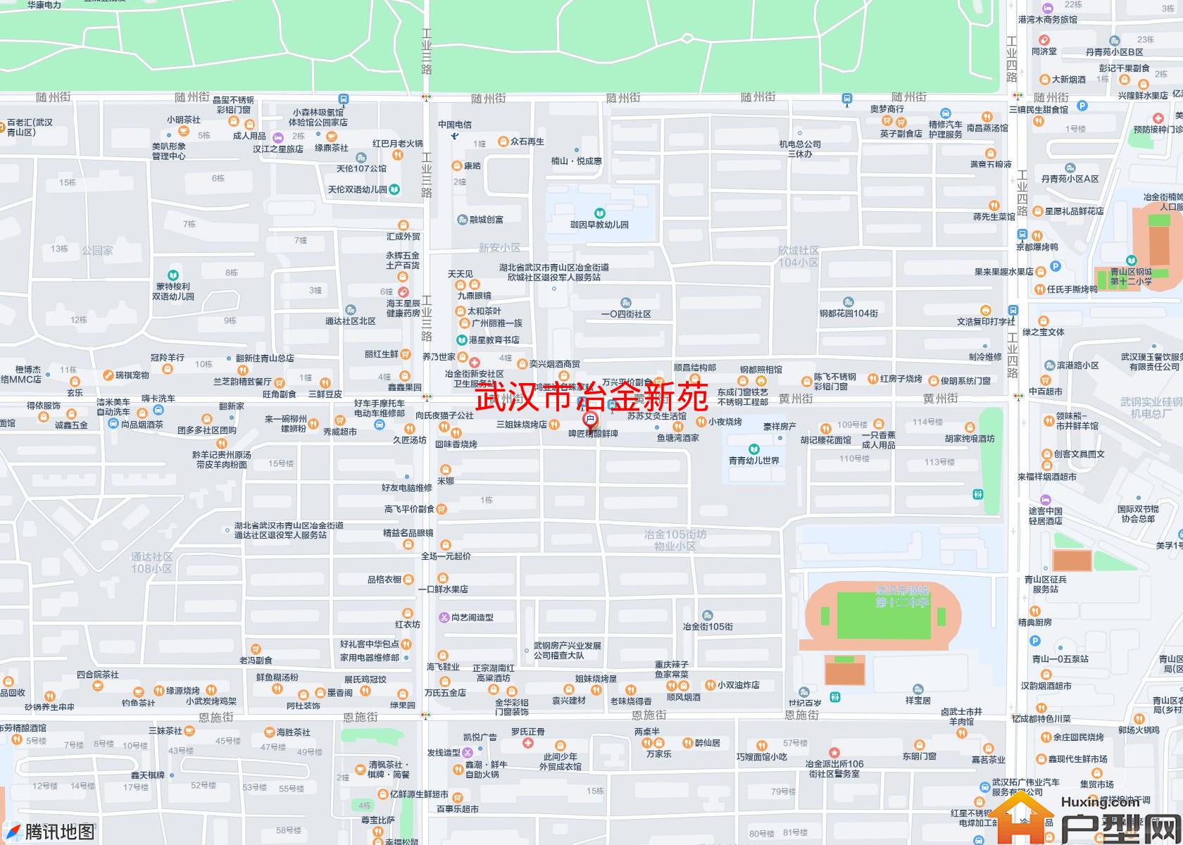 冶金新苑小区 - 户型网