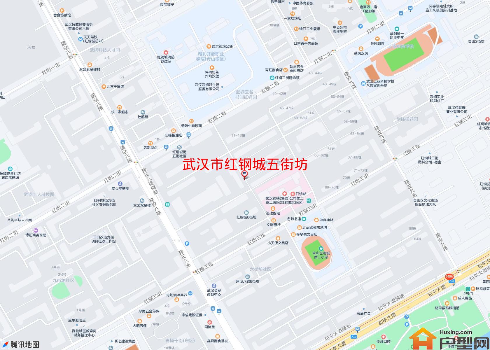 红钢城五街坊小区 - 户型网