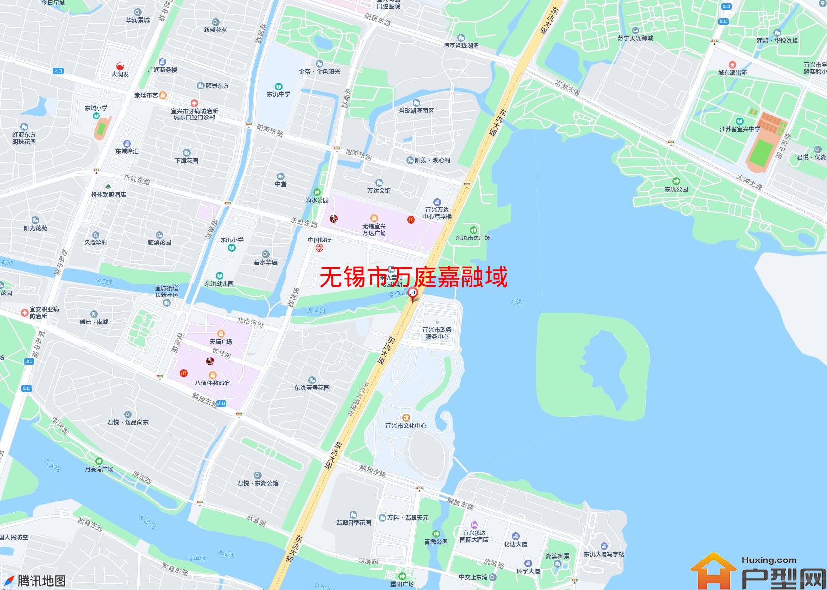 万庭嘉融域小区 - 户型网