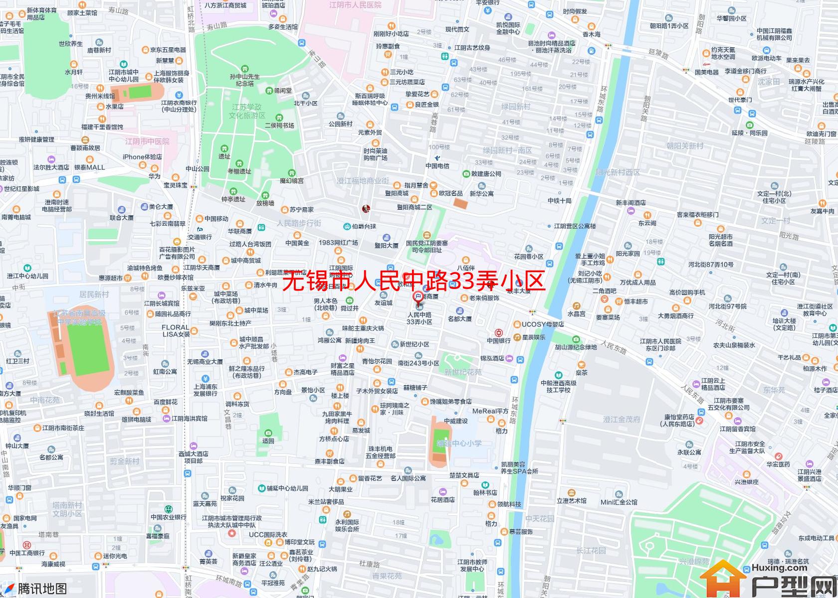 人民中路33弄小区小区 - 户型网